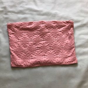 Urban outfitters. Pink tube top.cute summer vibes.